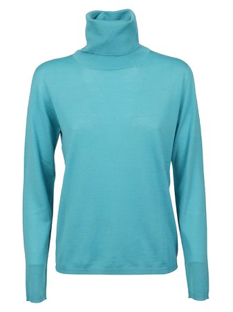 Turquoise Wool Sweater