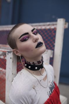 punk makeup