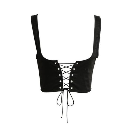 black vest corset