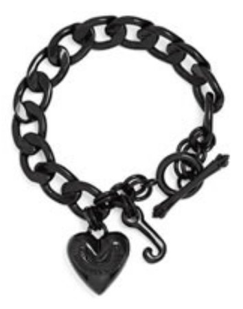 juicy couture heart charm bracelet