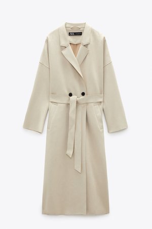 FAUX SUEDE TOPCOAT | ZARA United States