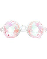 Amazon.com: Lelinta Kaleidoscope Glasses for Raves Rainbow Prism Diffraction Crystal Lenses : Clothing, Shoes & Jewelry