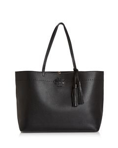 Tory Burch Robinson Leather Tote | Bloomingdale's
