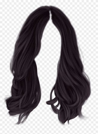 dark wavy hair