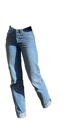 cuffed jeans