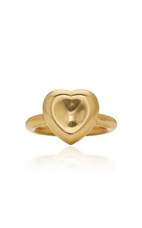 Single Heart Ring by Christina Alexiou | Moda Operandi