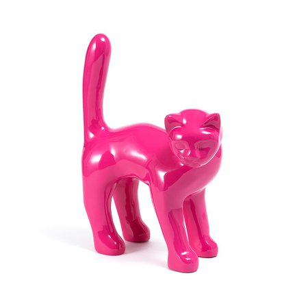 Pink Cat Figure