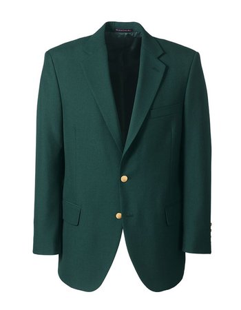 men’s green school blazer