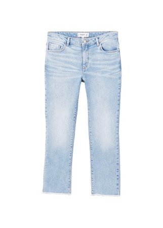 MANGO Straight cropped Jandri jeans