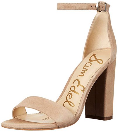 Sam Edelman Women's Yaro Dress Sandal, Oatmeal Suede, 7.5 M US: Amazon.ca: Shoes & Handbags