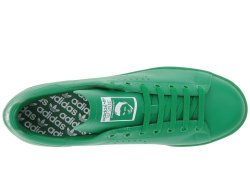 Womens Adidas by Raf Simons Stan Smith Sneakers ADIDAS-224UK Green/Footwear White/Green