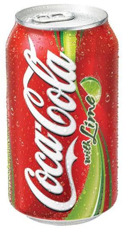 CocaCola with lime