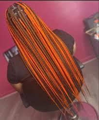 orange and black braids  - Google Search