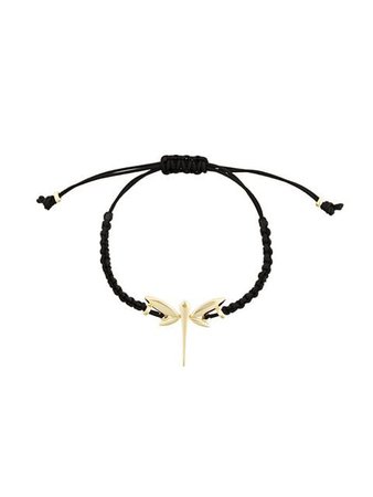 Anapsara braided dragonfly bracelet