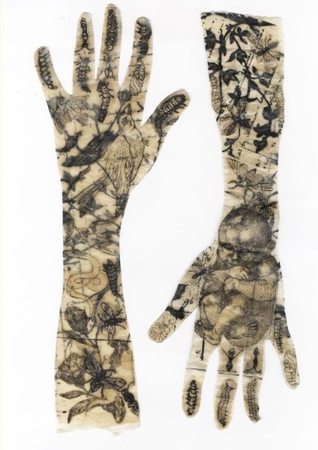 Unusual gloves