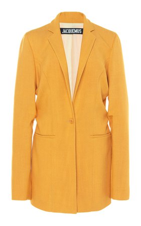 La Veste Bergamo Cotton-Twill Jacket by Jacquemus | Moda Operandi