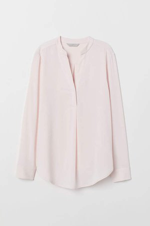 Creped Blouse - Pink