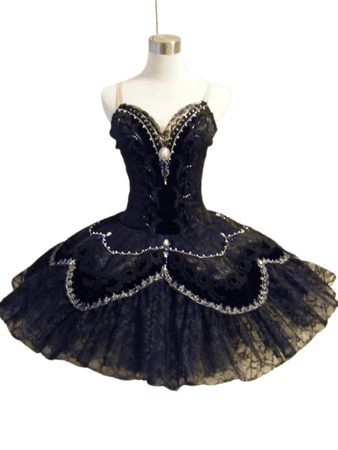 black ballet dress