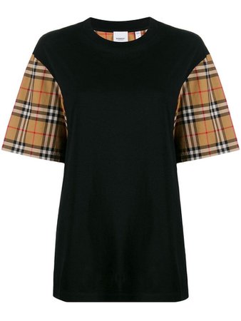 BURBERRY Vintage Check oversized T-shirt