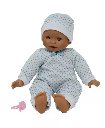The New York Doll Collection 14 inch Soft Body Caucasian Baby Doll - Newborn Dolls for Girls with Doll Pacifier - Macy's