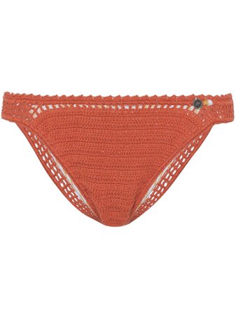 She Made Me Classic Crochet Bikini Bottoms | Farfetch.com