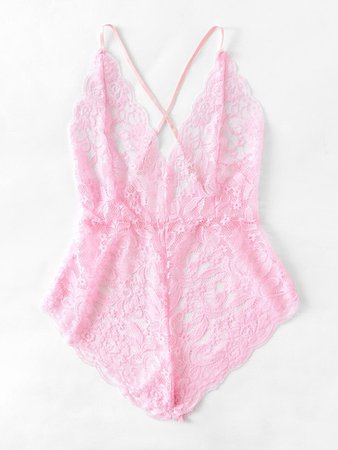 pink lingerie