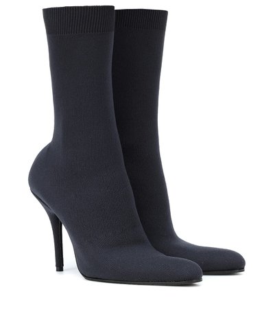 Stretch-Jersey Ankle Boots - Balenciaga