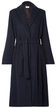 Dranner Belted Cotton And Wool-blend Coat