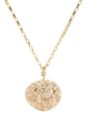 Unicorn Coin Pendant Necklace