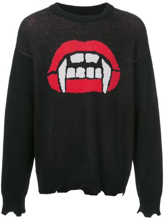 Haculla Fang Lip Sweater | Farfetch.com