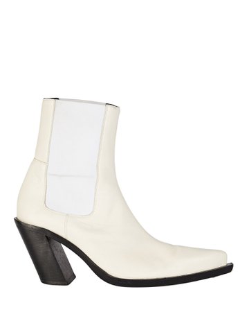 Acne Studios Western Leather Ankle Boots | INTERMIX®