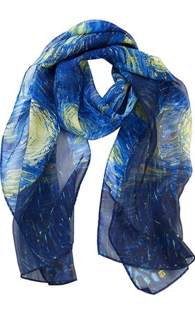 amazon - starry night scarf