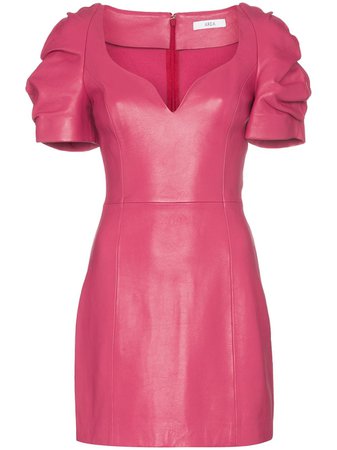 Area Ruched Sleeve Mini Dress Aw19 | Farfetch.com