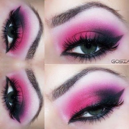 Dark Pink Eyeshadow