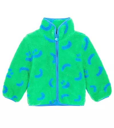 Stella McCartney Kids - Printed fleece jacket | Mytheresa