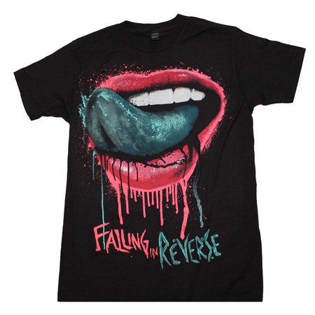 Falling In Reverse T Shirt | Falling in Reverse Lips T-Shirt