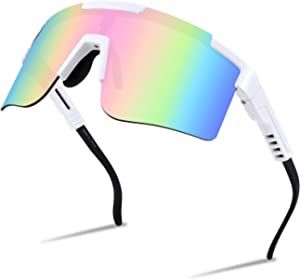 Amazon.com: FEISEDY Cycling Sports Sunglasses Wraparound Adjustable Legs Visor for Men Women Outdoor Shield B2837 : Clothing, Shoes & Jewelry