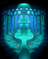 mermaid underwater throne - Google Search