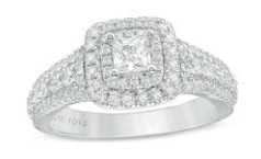 engagement ring zales white gold silver platinum diamond jewel jewelry gem gemstone
