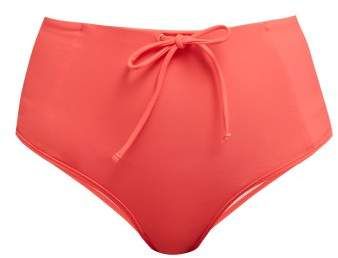 Bower - Kit Drawstring Bikini Briefs - Womens - Red