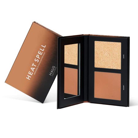BRONZER + HIGHLIGHTER DUO | HAUS LABORATORIES - Beauty Products