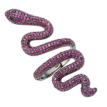 Purple Snake Ring
