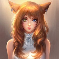 fox girl face claim