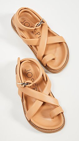Joseph Кожаные сандалии с тонкими ремешками вокруг щиколотки | SHOPBOP