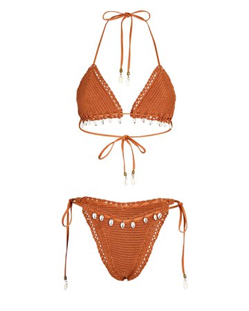 Zimmermann Andie Cotton Crochet Bikini Set | INTERMIX®