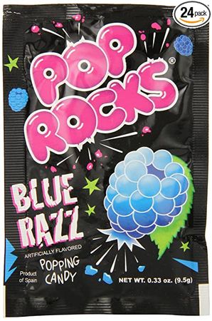 Amazon.com: Frambuesa Azul Pop Rocks, 24 unidades (8.4 oz) : Comida Gourmet y Alimentos