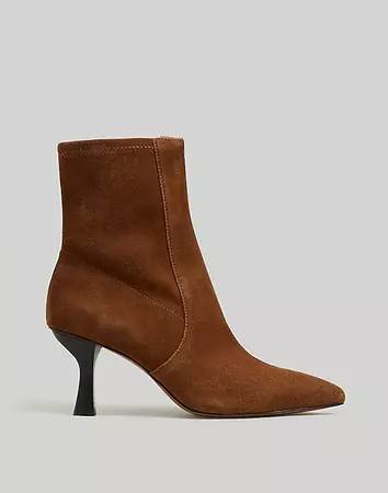 The Justine Ankle Boot in Suede