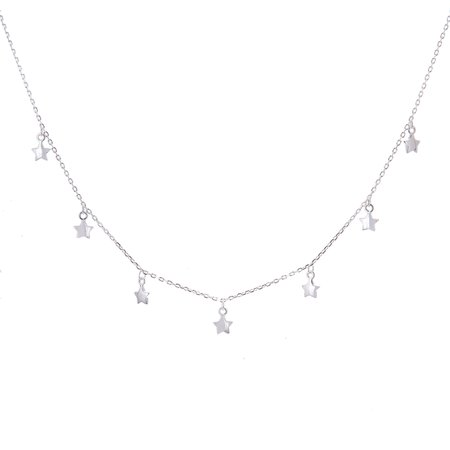 star silver necklace