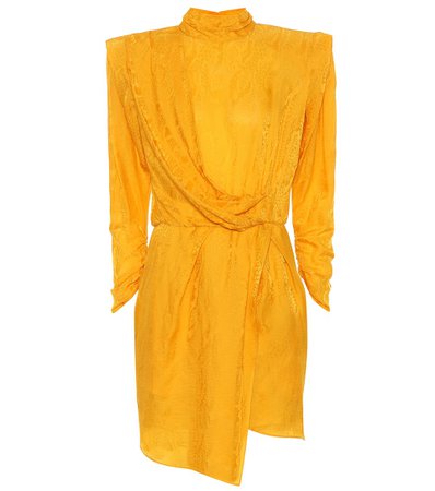 Dundas - Robe courte en jacquard de satin | Mytheresa