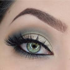 sage green eye makeup - Google Search